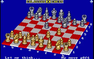 Colossus Chess X screen shot game playing